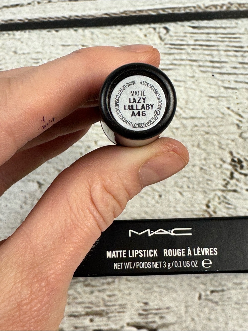 MAC Cosmetics Matte Lipstick Discontinued color “Lazy Lullaby” - Picture 11 of 12
